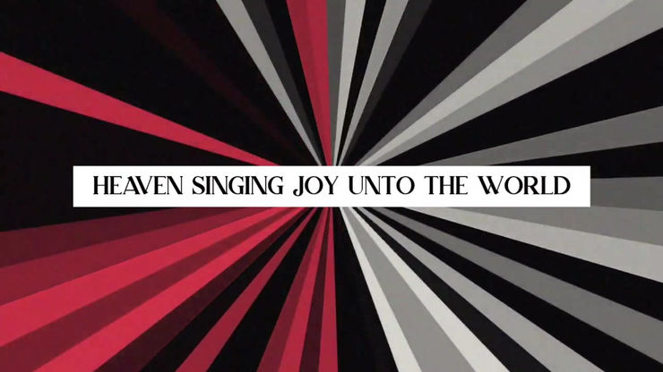 Joy Unto the World (Lyric Video) _ Behind the Manger Scenes